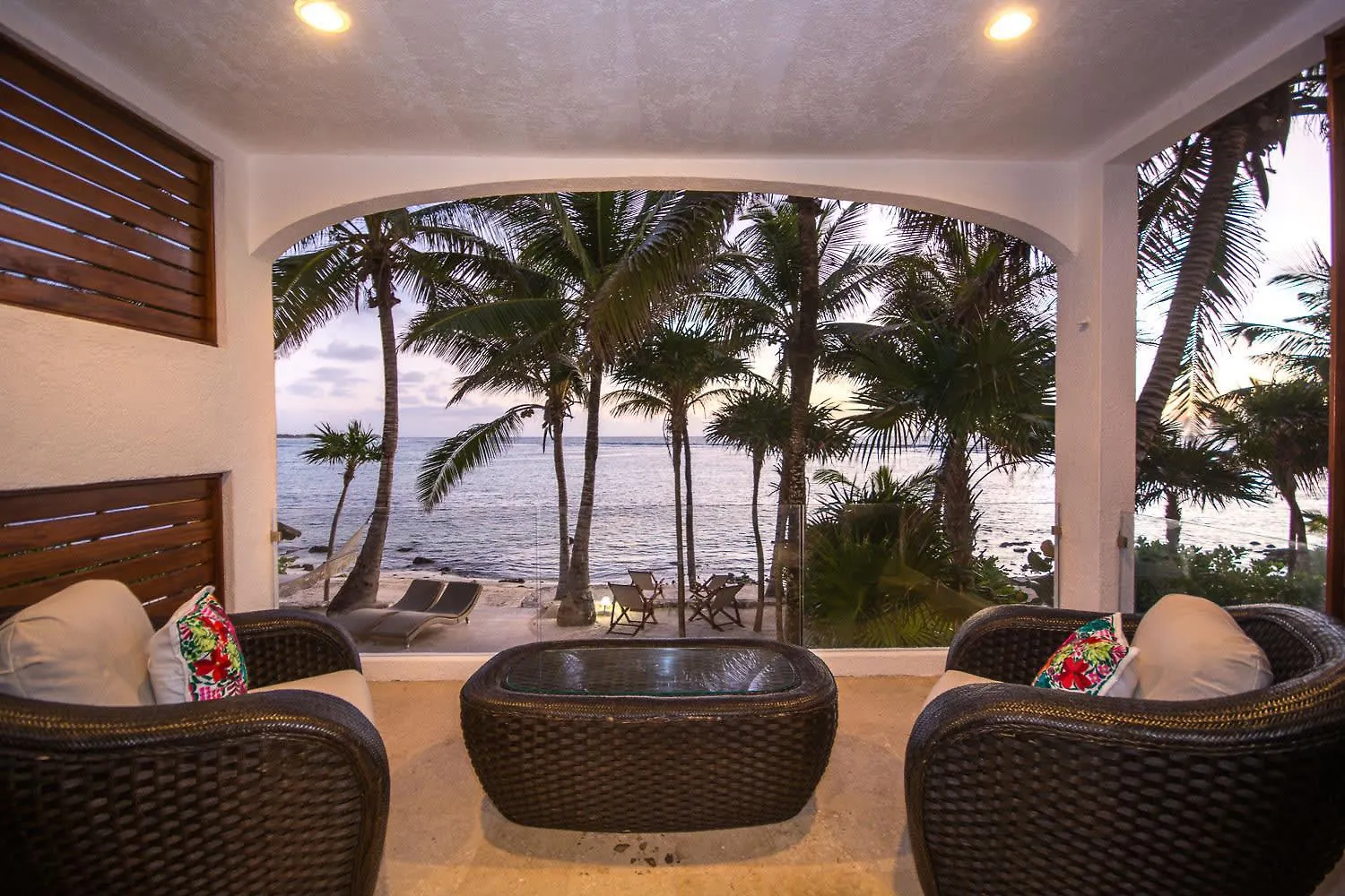 Beachfront With Private Staff In Gated Community Akumal