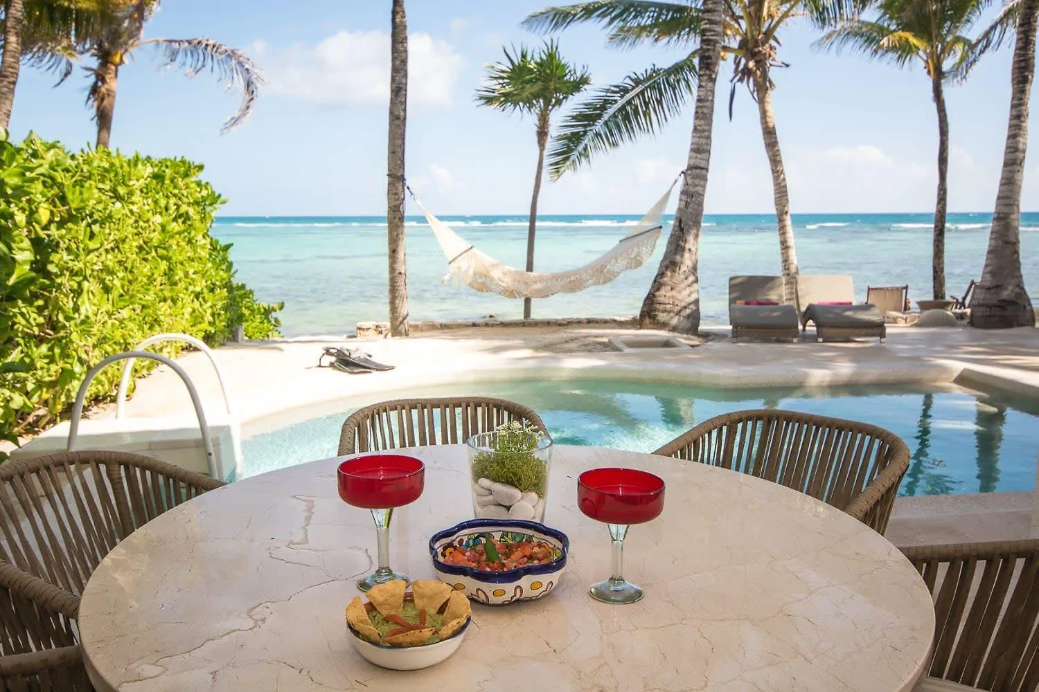 Beachfront With Private Staff In Gated Community Akumal 0*,